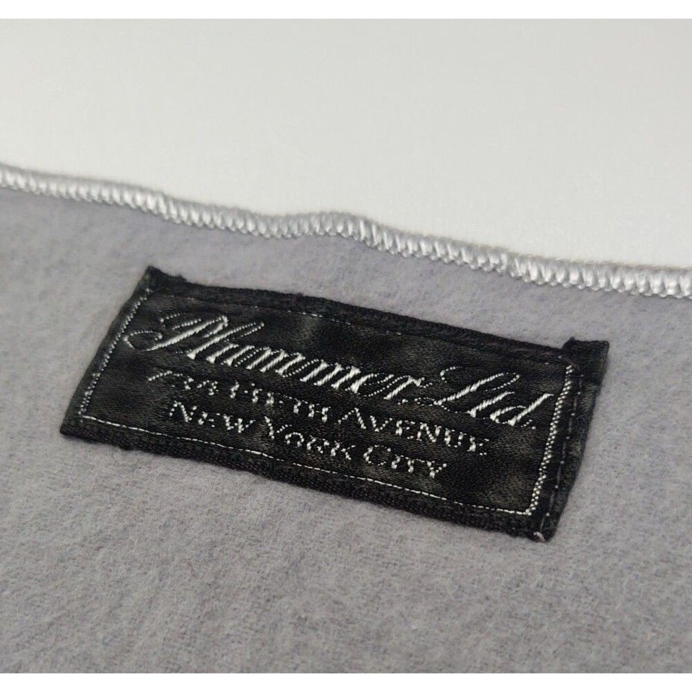 Vtg Plummer Ltd. 5th Ave NY Silver Anti Tarnish 6 Slot Flap Pouch Oyster Forks